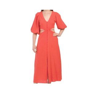 Young Fabulous & Broke High Tea Dress in Coral